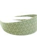Wide Olive Green Floral Headband