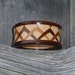 Custom Made Wood Inlay Bangle Bracelet
