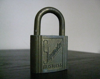 Industrial Chic. Slaymaker Rustless Lock.