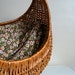 Vintage Picnic Basket. Rustic Country Cottage and Farm Chic.