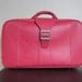 Vintage Sears Courier by Samsonite Hot Pink Suitcase.