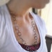 Copper Chain Link Necklace Oxidized and Soldered, Free Shipping Domestic