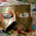 Handmade Leather Masquerade Mask