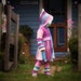 RESERVED for nickelpink312 "The Poppy Pixie" Girls Upcycled Sweater Coat. Size 4