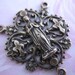 Rosary Center Connector - Large/Fleur de Lis French Inspired Rosary Supplies B975LS