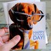 Best Dad Ever Father's Day Greeting Card - Mad Men Dachshund