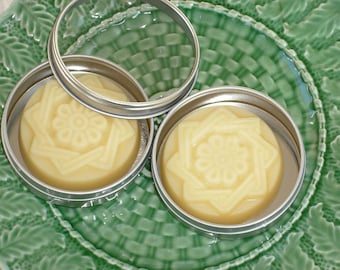 FREE SHIPPING -Shea Butter/Cocoa Butter "Lemon Verbena" Scented Body Bar-Solid Lotion Bar