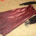 Jane Austin Emma burgundy Empire dress early Victorian Dickens COSTUME Halloween womens 10 vintage