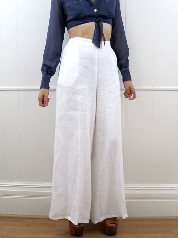 palazzo pants white colour