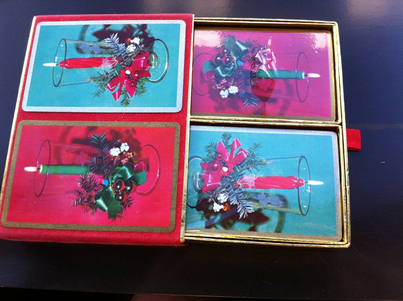 Vintage Congress playing cards. Double deck. New. Sealed.