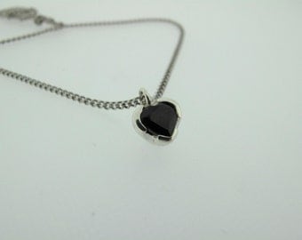 Dark Desire Black Sapphire Heart