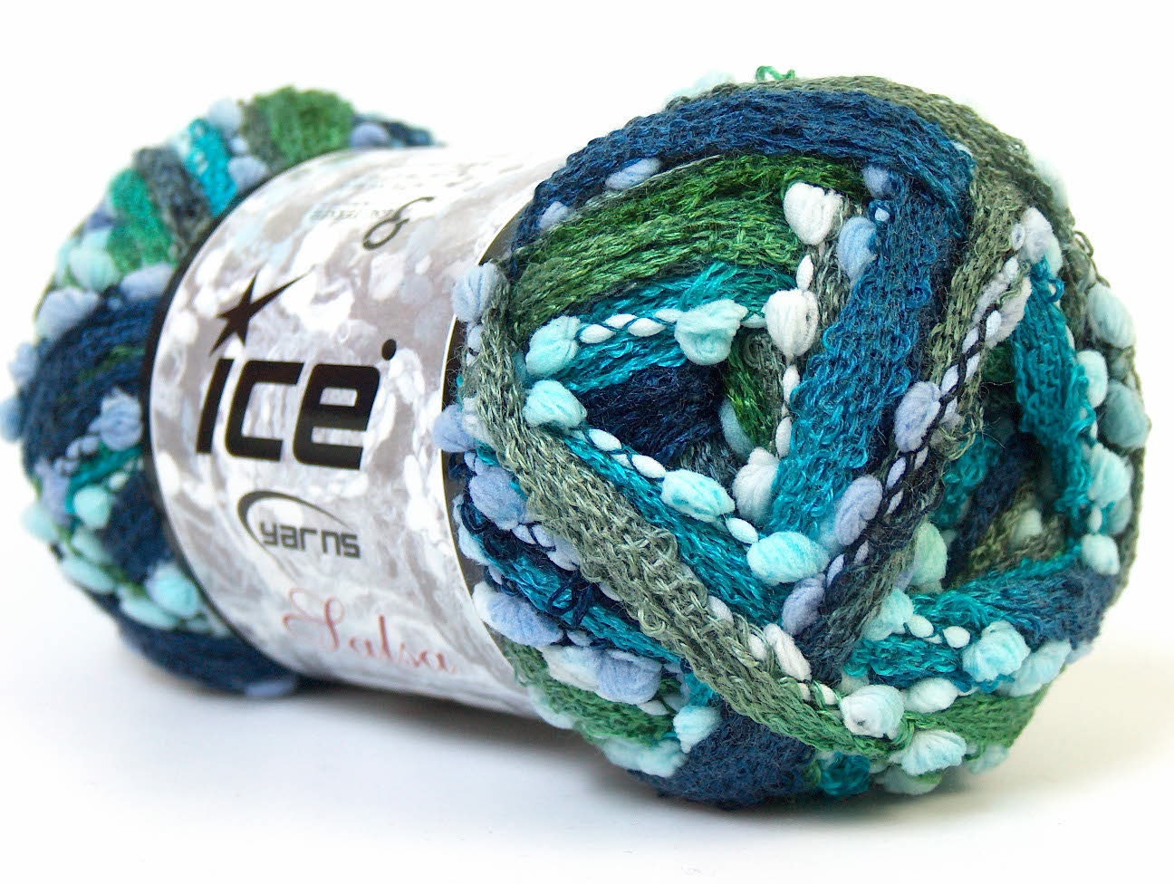 1 skein ruffle scarf yarn with instructions to how to knit a