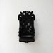 Detailed Black Cast Iron Match Holder
