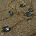 Kyanite and Gold Fill Necklace - ANNIVERSARY SALE - See shop announcement