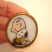 Charley Brown Snoopy Animal Vintage Jewelry Brooch