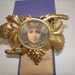 Art Nouveau Jewelry Lady Grape Vine Brooch KL Design