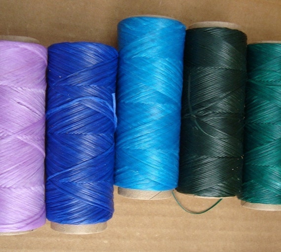 Artificial Sinew Thread Waxed Nylon Fine Gauge for Craft