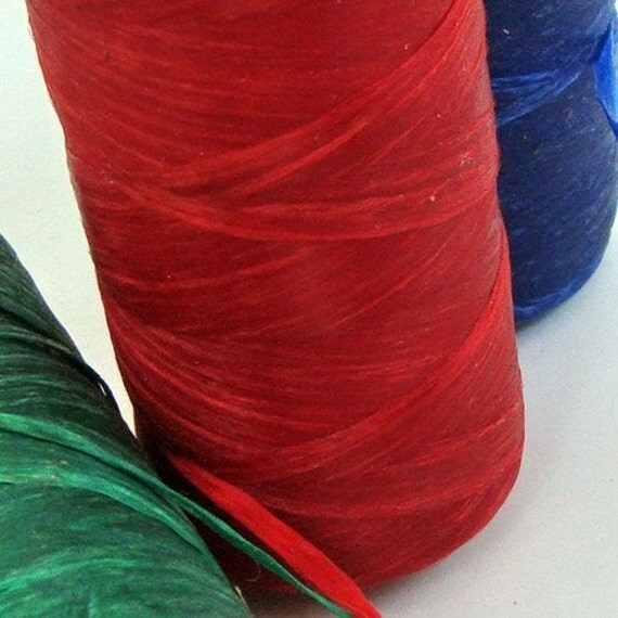 Aritificial Sinew Waxed Nylon thread Medium Bolt by MakeABasket