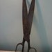 extra large vintage industrial scissors