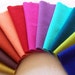 Hand Dyed Felted Wool for Applique, Penny Rugs, Sewing Projects / W1023