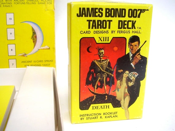 1973 James Bond 007 Tarot Card Game Live & Let Die
