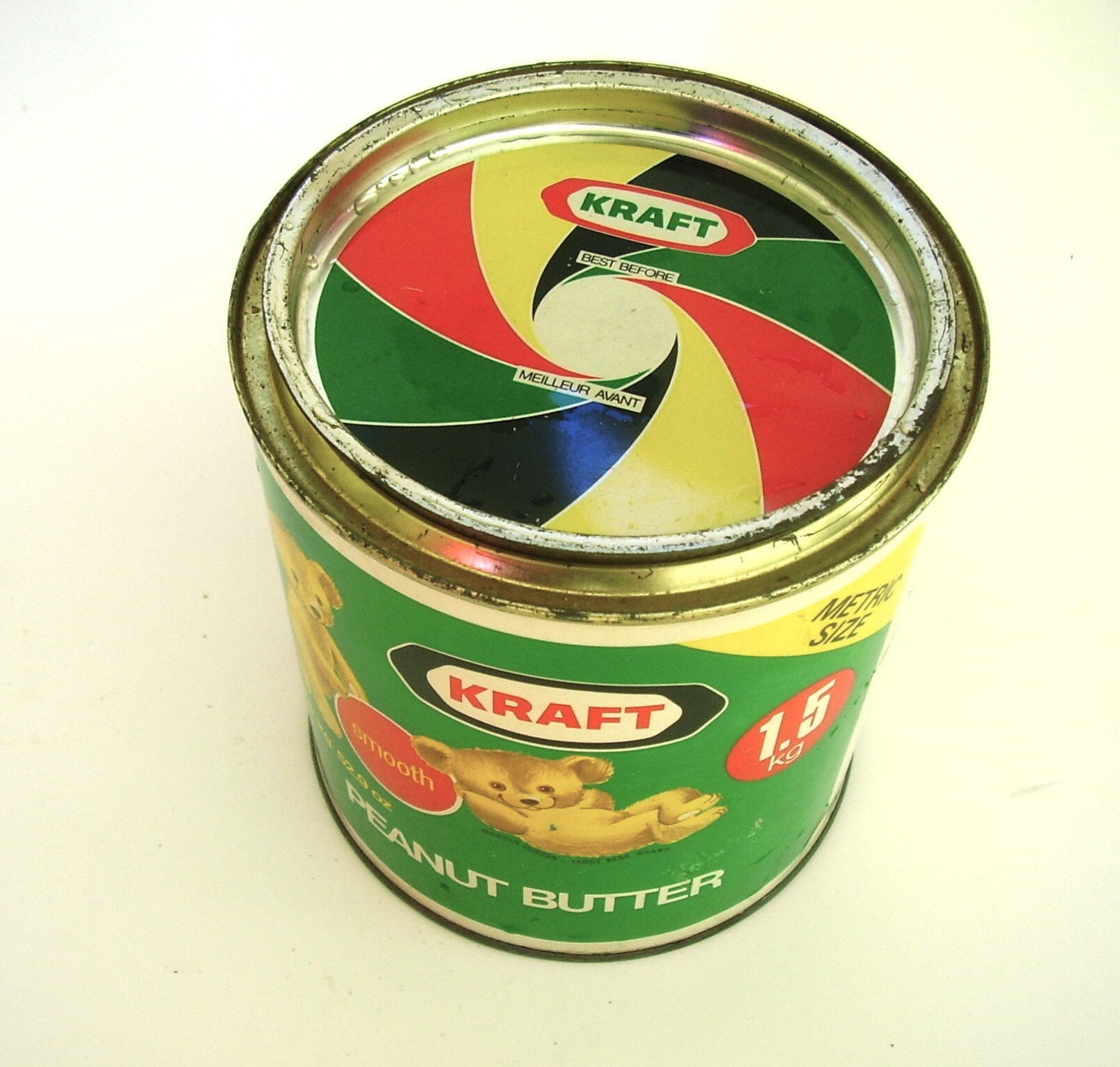 Kraft Peanut Butter Tin
