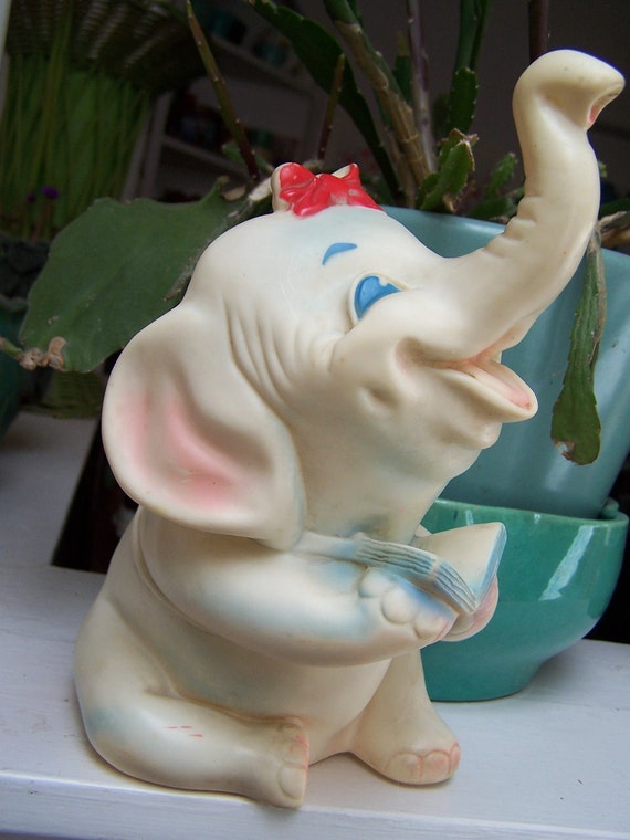 elephant toy rubber