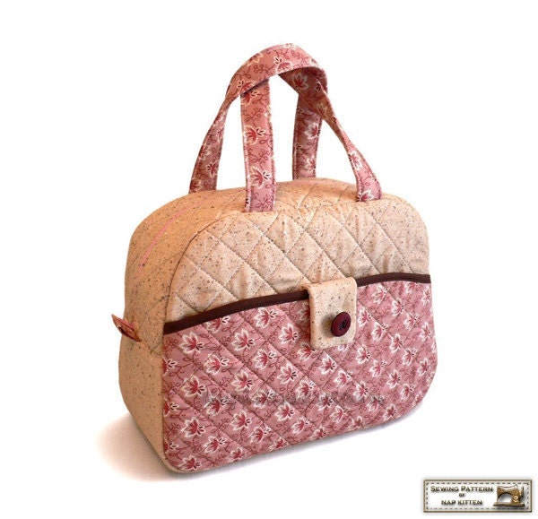 Quilted bag pattern tutorial Handbag Lunch bag