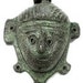 Beautiful And Rare Ancient Roman Bronze Face Padlock - 1st - 3rd century AD