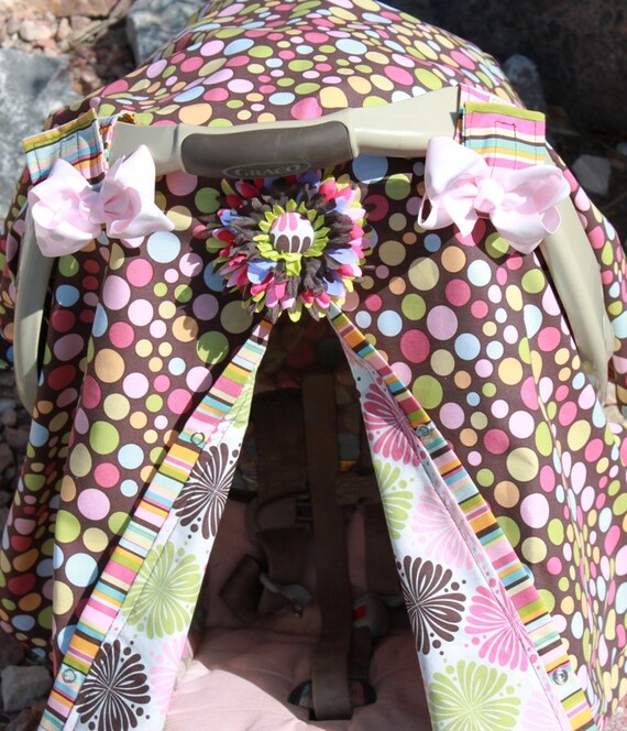 Car Seat Canopy and Nursing Cover 2 in 1 by CoveredNLove1 on Etsy