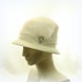 White CLOCHE Hat for Women - 1920s Fashion Straw Hat