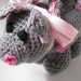 Crochet Pig Piggy Purse