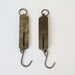 Pair of Vintage Rustic Silver Spring Scale Balances