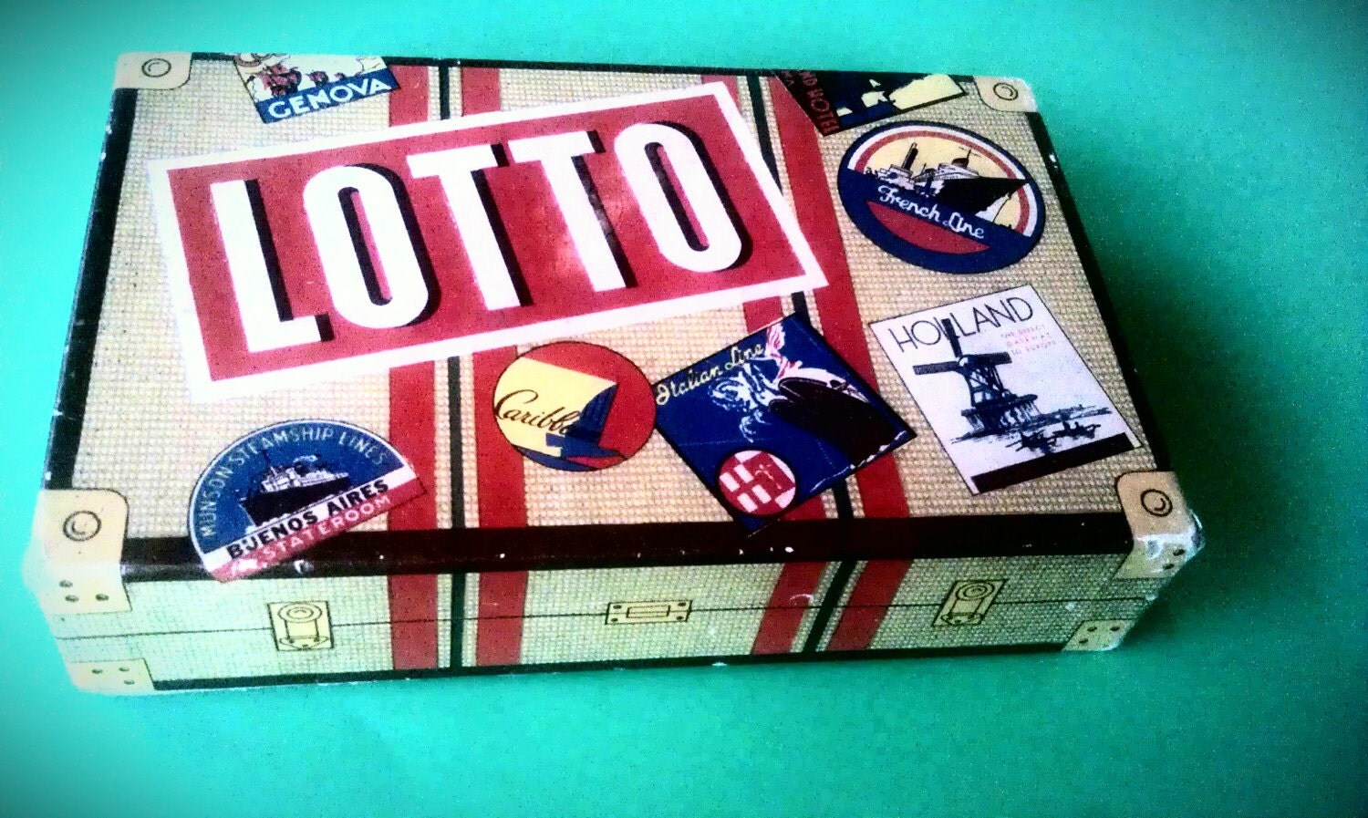 Vintage 1937 Lotto Game by Whitman Publishing