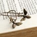 Bee Earrings, Bee Charms, Rustic, Honey Bee, Brown, Nature, Gift Under 25 - Sweet as Honey