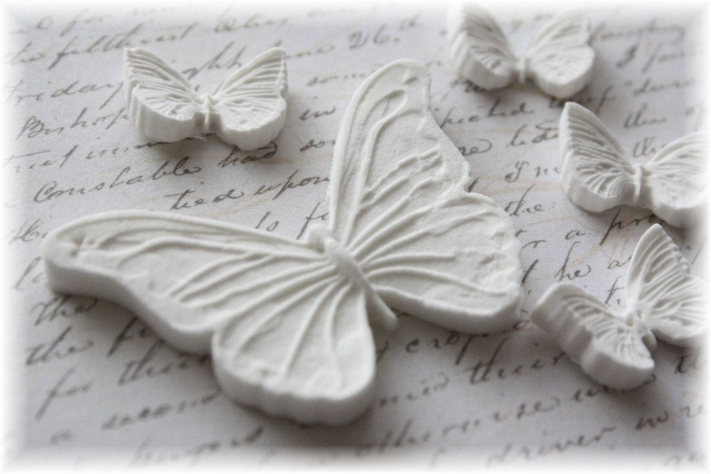 shabby chic butterfly clay embellishment set for scrapbooking shabby chic butterfly clay embellishment set for scrapbooking