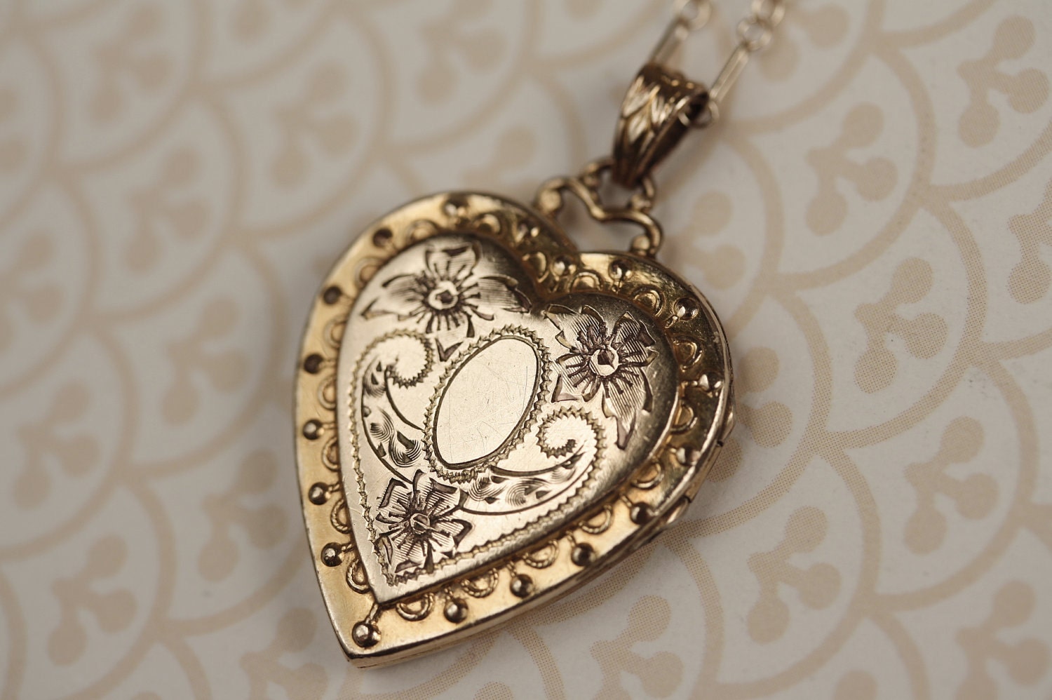 Vintage Heart Lockets 90