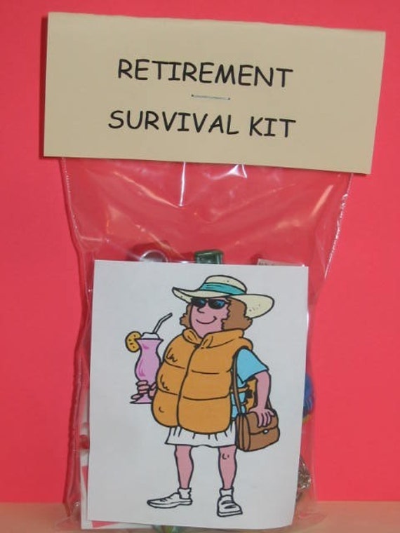 Retirement kit survival woman 