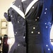 Vintage Navy Blue and Polka-Dot Sailor Girl Dress
