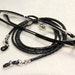 Mens Eyeglass Leash in Braided Leather, Black or Brown, Mans Jewelry Eyeglass Sunglasses Accessories by CreativeGypsy on Etsy
