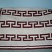 Burgundy Meander Quilt
