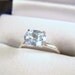 Sky Blue Topaz Horizontal Ring