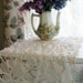SALE - Vintage Runner, Battenburg Lace, Lace, Shabby Chic, French Country Decor, Ivory, by mailordervintage on etsy