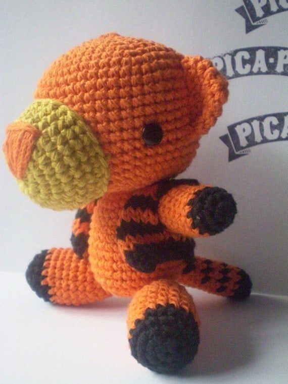 Amigurumi Tiger Pattern PDF by PicaPau on Etsy