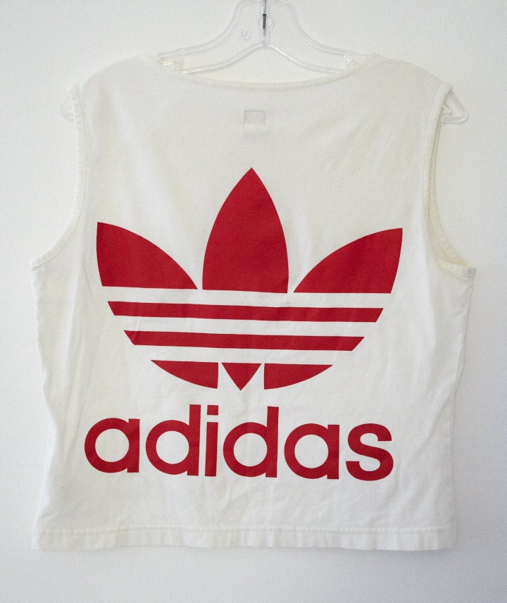 ADIDAS Vintage Logo Crop Top