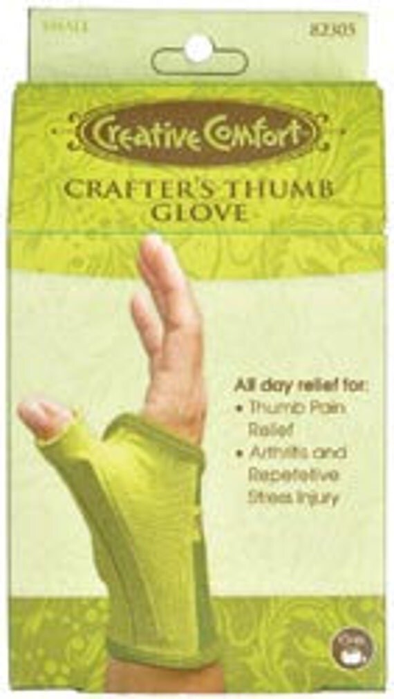 Crafters THUMB GLOVE SMALL By Creative Comfort for Dritz