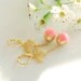 Polymer clay earrings, polymer clay jewelry, Lolita earrings