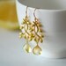 November birthstone, Citrine earrings gold, Gemstone earring citrine, Bridesmaids earrings, Yellow citrine earrings, Yellow earring citrine
