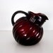 Vintage Royal Ruby ball pitcher
