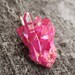 Super Pink Druzy Necklace - Statement Necklace - Fuschia Pink, Fabulously Girly